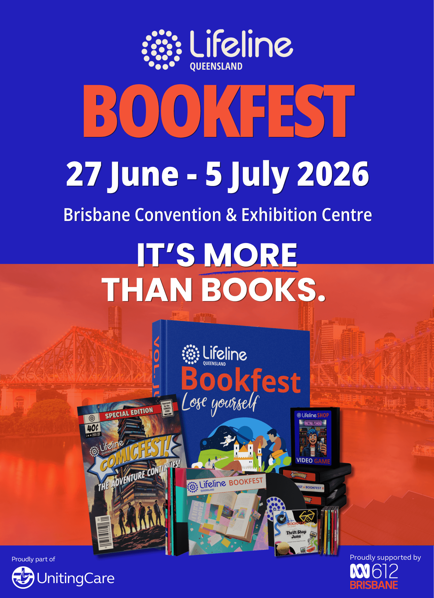 Brisbane Bookfest Insta Social Tile